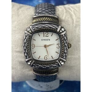 Chicos Two Tone Women’s Quartz Cuff Watch